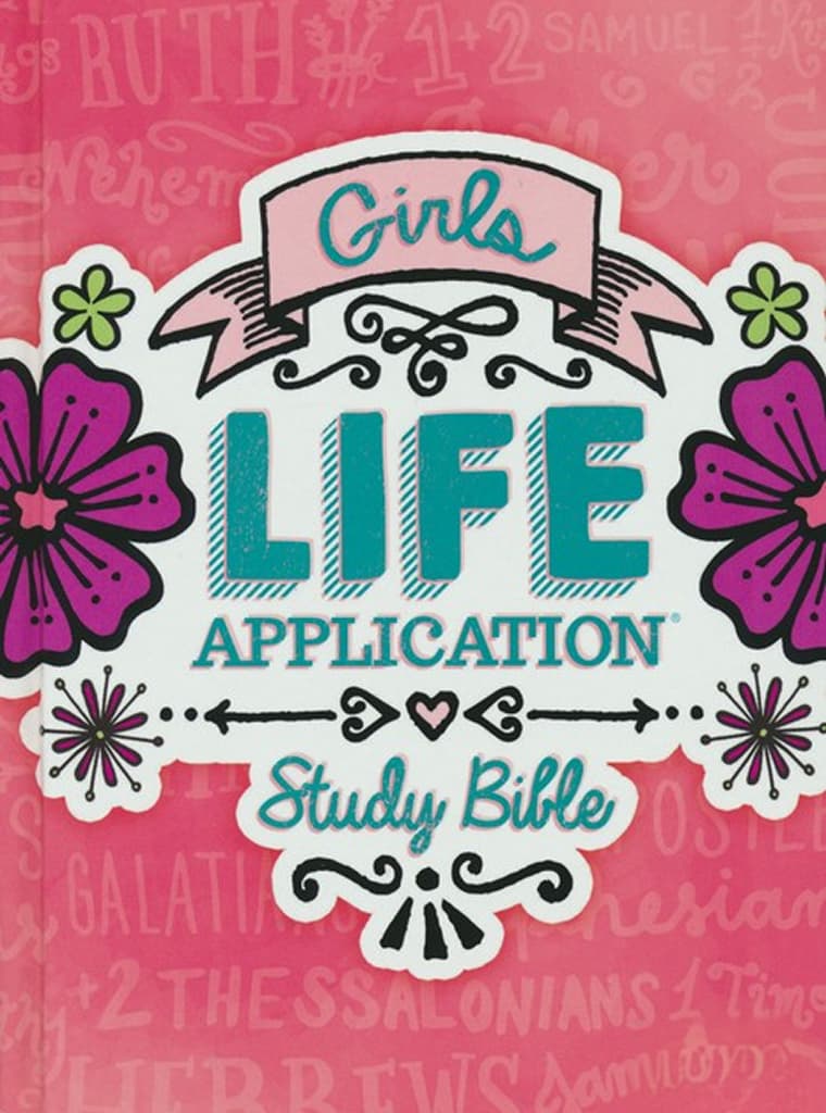 Girls Life Application Study Bible cover