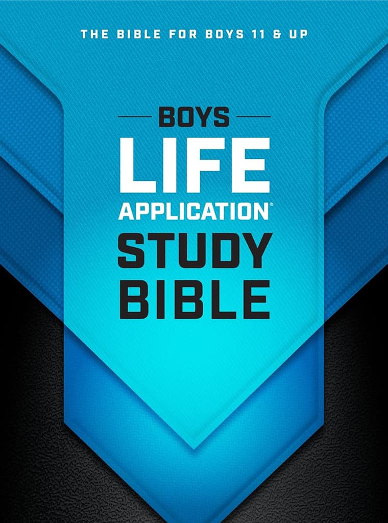 Boys Life Application Study Bible cover
