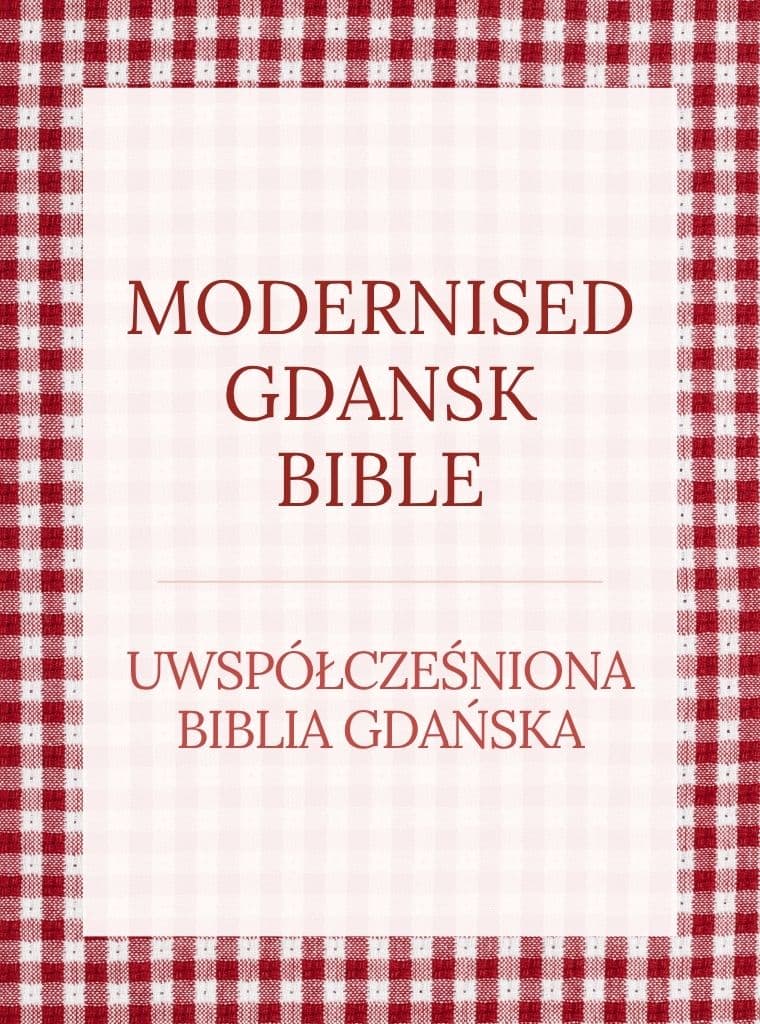 Polish Bible - UWSPÓŁCZEŚNIONA BIBLIA GDAŃSKA cover image