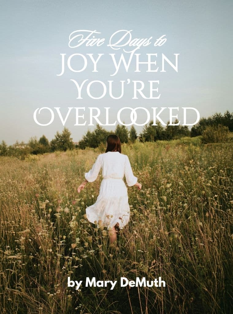 Five Days to Joy When You’re Overlooked cover image