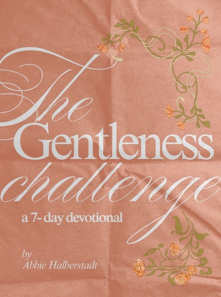 The Gentleness Challenge: a 7-Day devotional cover image