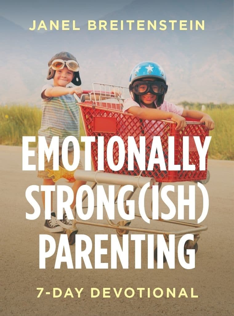 Emotionally Strong(ish) Parenting cover