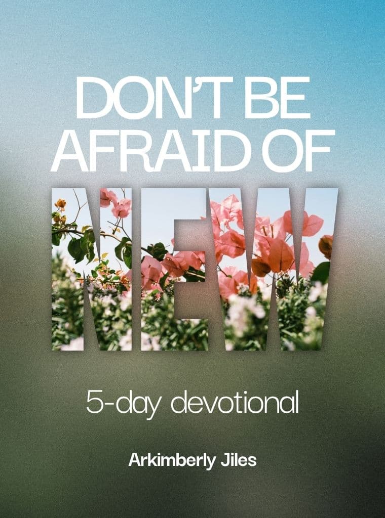 Don't be Afraid of New cover