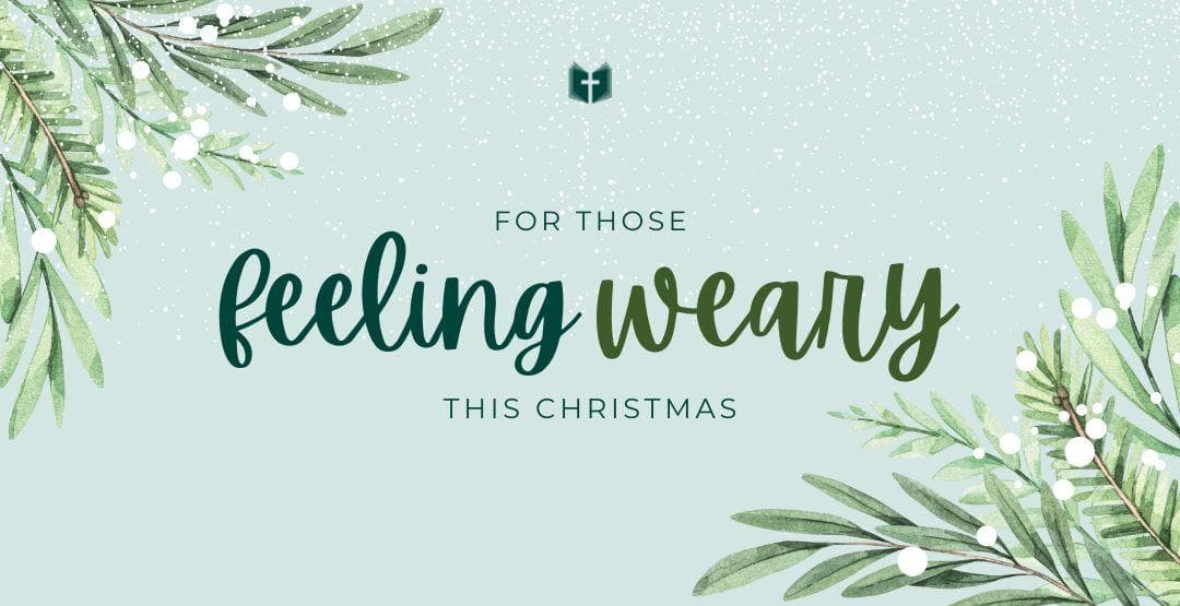 For Those Feeling Weary this Christmas image