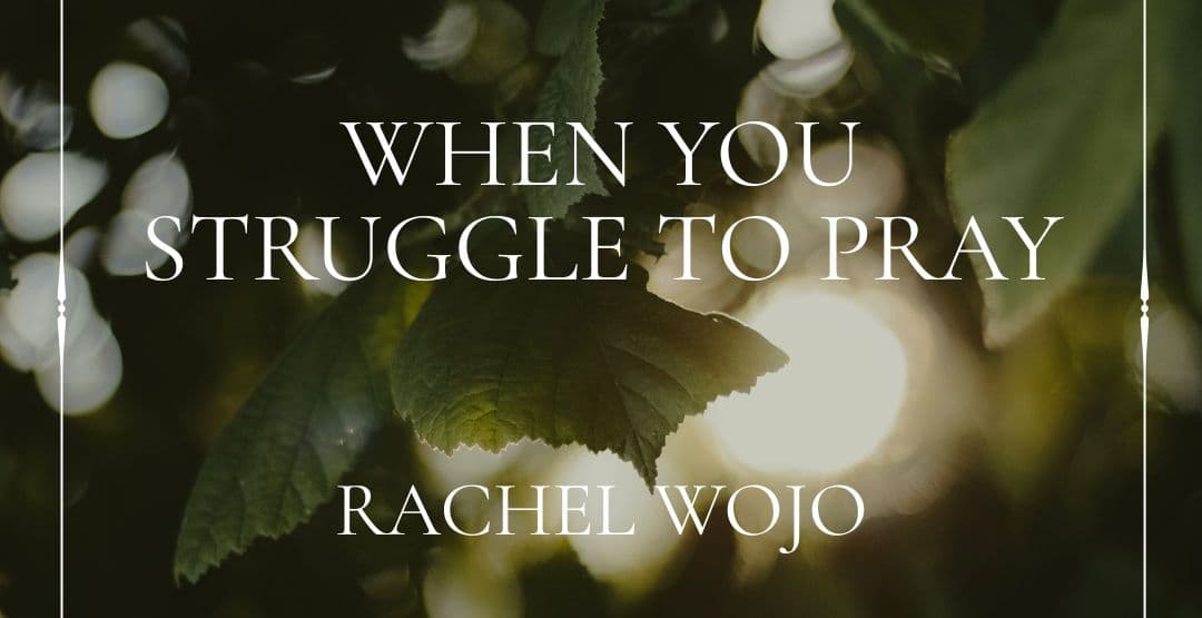 When You Struggle to Pray image