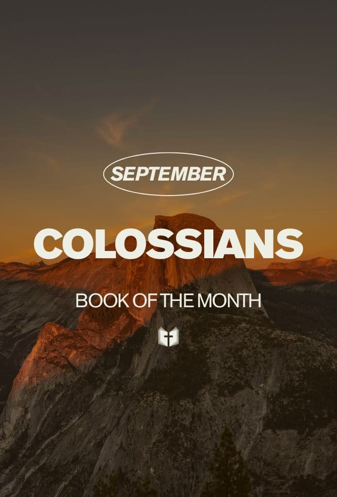 (9/26) Book of the Month: Colossians image