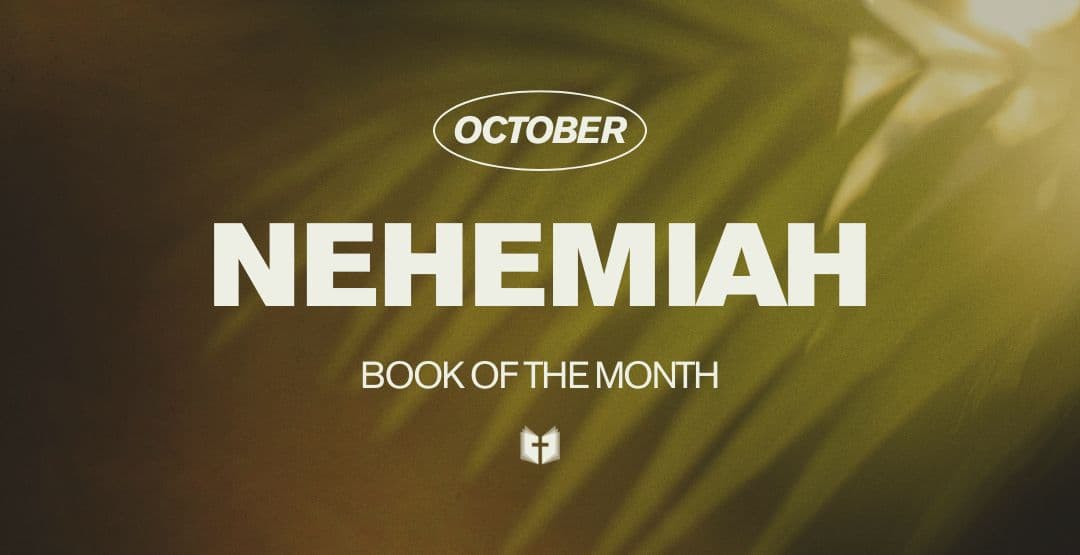 (10/26) Book of the Month: Nehemiah image