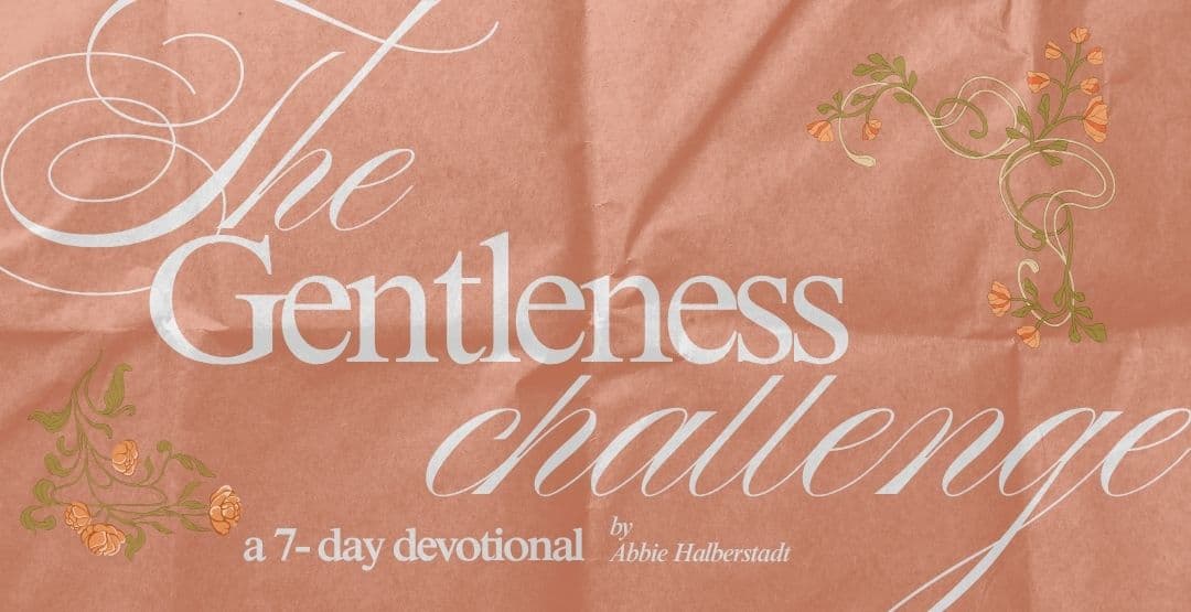 The Gentleness Challenge: a 7-Day devotional