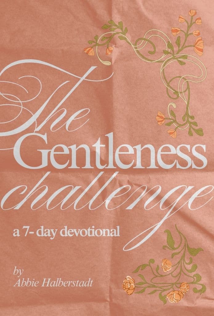 The Gentleness Challenge: a 7-Day devotional image