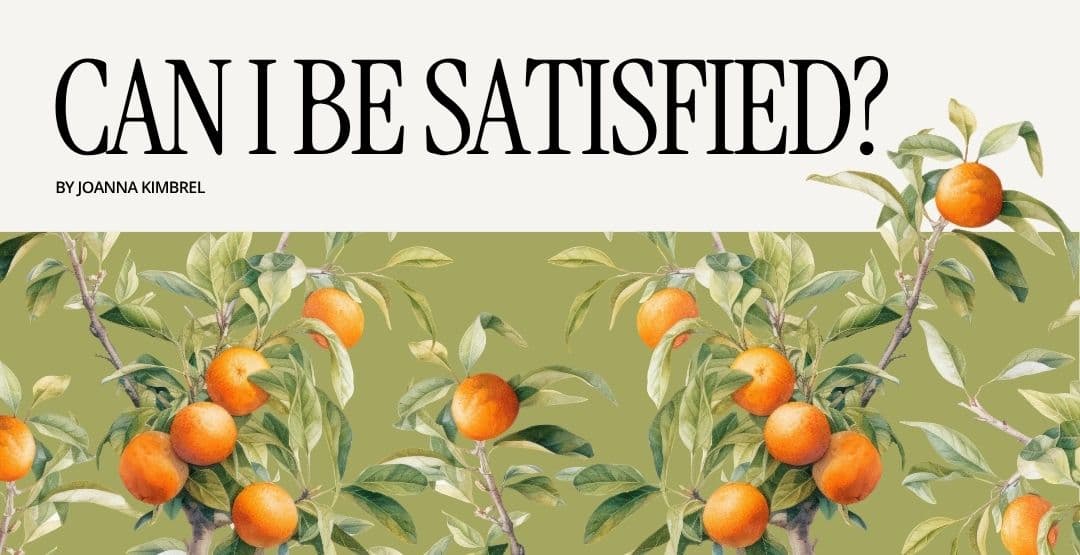 Can I Be Satisfied?image