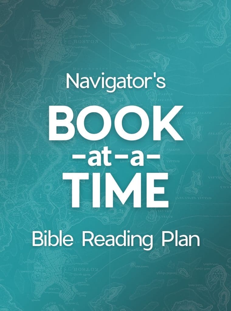 The Navigators Book-at-a-Time Bible Reading Plan